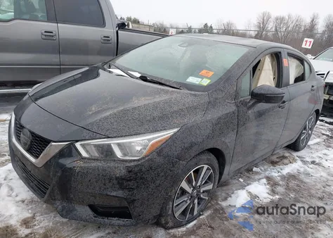 2021 Nissan Versa Sv Xtronic Cvt z USA, uszkodzony, nr VIN 3N1CN8EV4ML891830